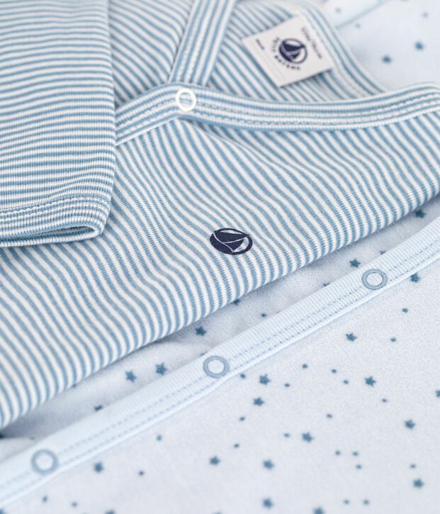 Lot de pyjamas b&eacute;b&eacute; en coton imprim&eacute; multicouleur