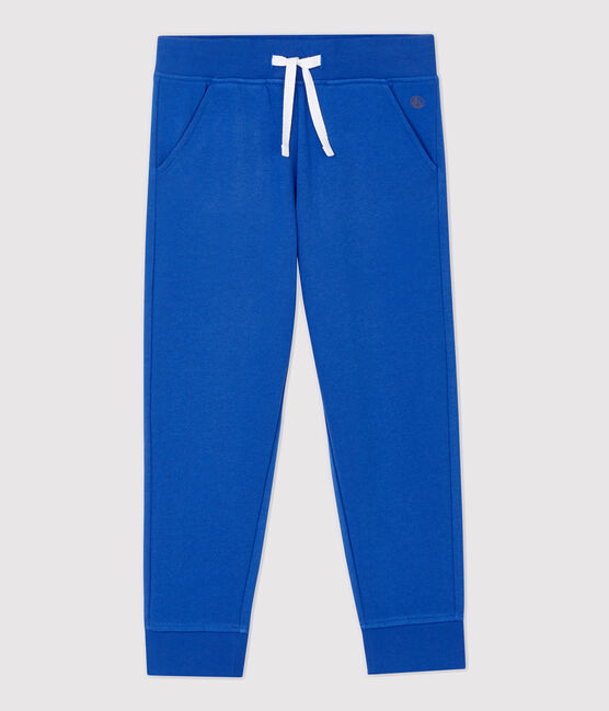 Pantalon de jogging enfant fille / garçon bleu MAJOR