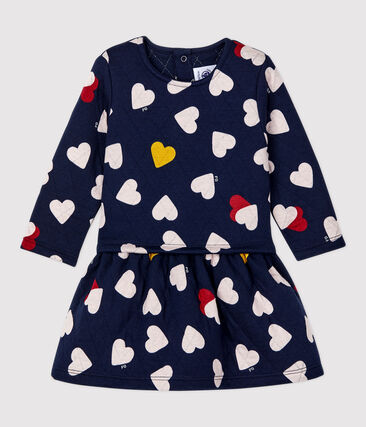 PETIT BATEAU - Robe matelassée bébé.