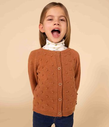 Cardigan en laine enfant fille