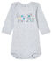Body manches longues bébé garçon-fille gris POUSSIERE CHINE