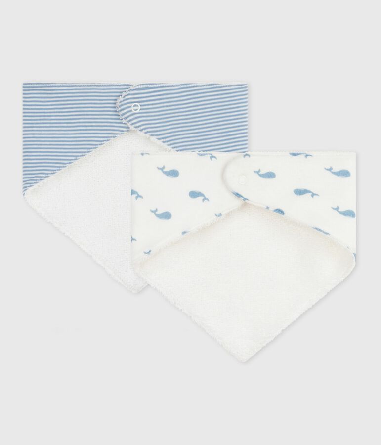 Lot de bandanas b&eacute;b&eacute; en coton imprim&eacute; multicouleur