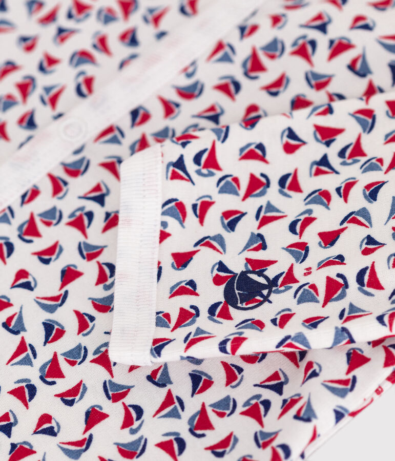 Pyjama b&eacute;b&eacute; en coton sans pieds imprim&eacute; ECUME/ CORRIDA/ MULTICO