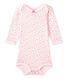 Body bébé fille manches longues imprimé