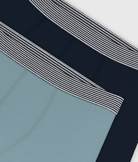 Lot de boxers enfant en coton et élasthanne uni variante 1