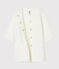 Manteau bébé fille en tubique matelassé blanc MARSHMALLOW