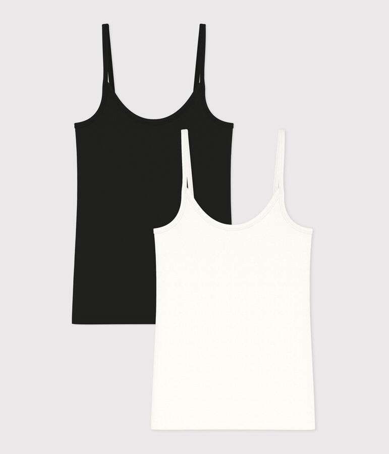 Chemises &agrave; bretelles L'ICONIQUE en coton fin Femme variante 1