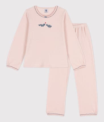 Pyjama petite fille en velours