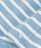 Robe manches longues en jersey épais rayé bébé AZUL/ MONTELIMAR