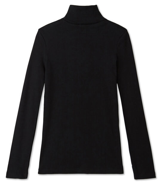 Sous pull femme uni noir NOIR