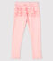Legging imprimé bébé fille rose MINOIS/blanc MARSHMALLOW