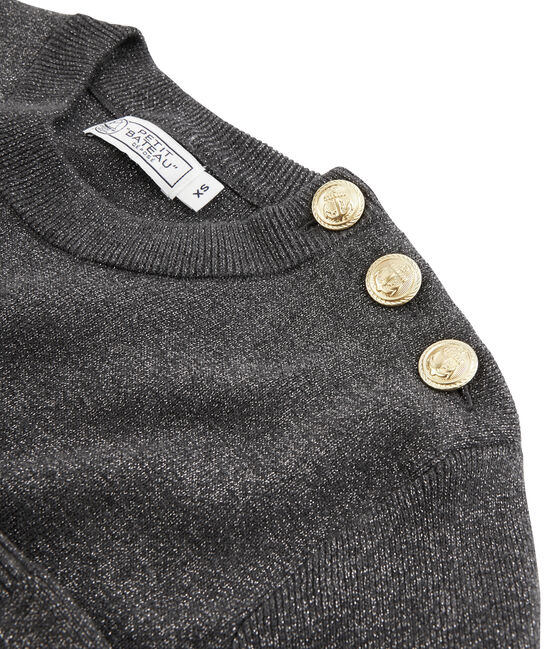Pull Femme noir CITY/gris ARGENT