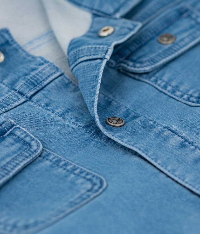 Veste en denim enfant fille -gar&ccedil;on bleu