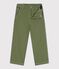 Pantalon carpenter enfant en coton vert OLIVINE