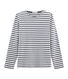 Marinière iconique manches longues 100% coton jersey lourd.