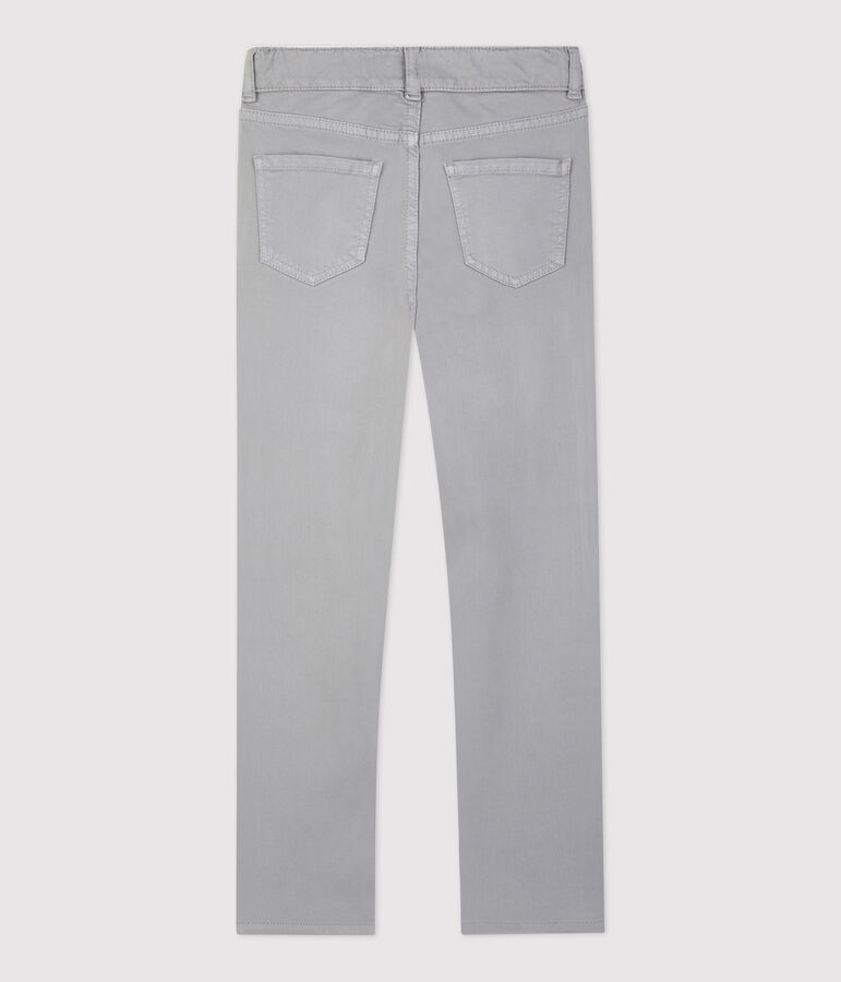 Pantalon enfant gar&ccedil;on gris