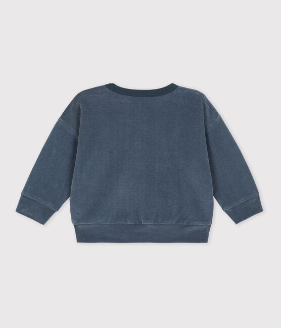 Sweatshirt bébé en velours DUCKY