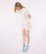 Pyjama short femme en coton imprimé fruits