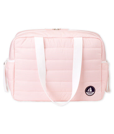 Sac A Langer En Polyester Matelasse Rosako Marshmallow Petit Bateau