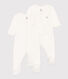 Lot de 2 pyjama bébé en velours