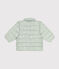 Doudoune imprimée capuche rétractable bébé vert HERBIER/blanc MULTICO