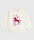 Sweatshirt enfant en coton imprimé