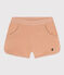 Short en bouclette éponge enfant fille beige VINTAGE