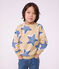 Sweatshirt enfant en coton imprim&eacute; &eacute;toiles multicouleur/bleu/multicouleur