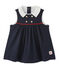 Robe bébé fille sans manches en tubique bleu SMOKING