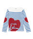 Marinière créative enfant fille