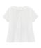 Tee-shirt uni bébé fille blanc MARSHMALLOW/blanc MULTICO