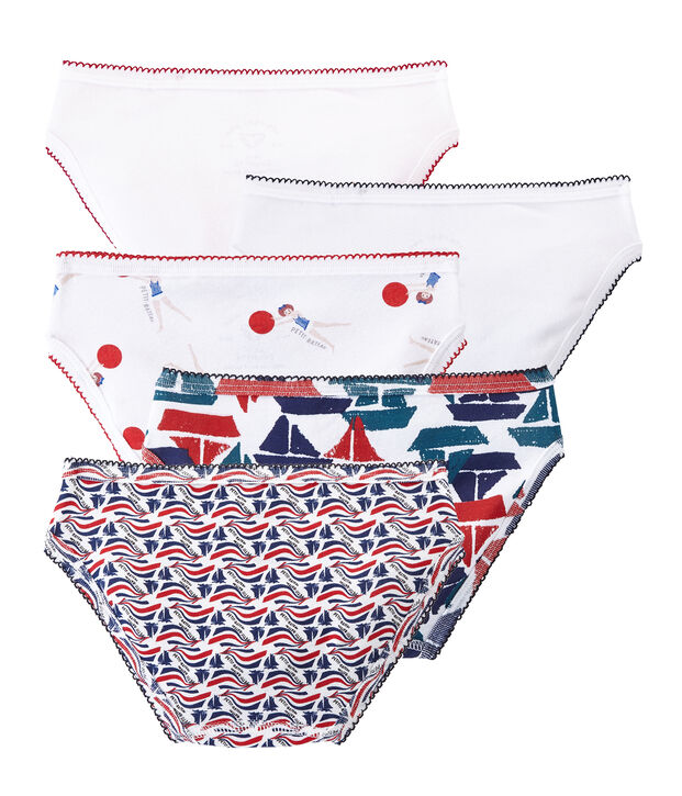 La culotte culte fille blanc
