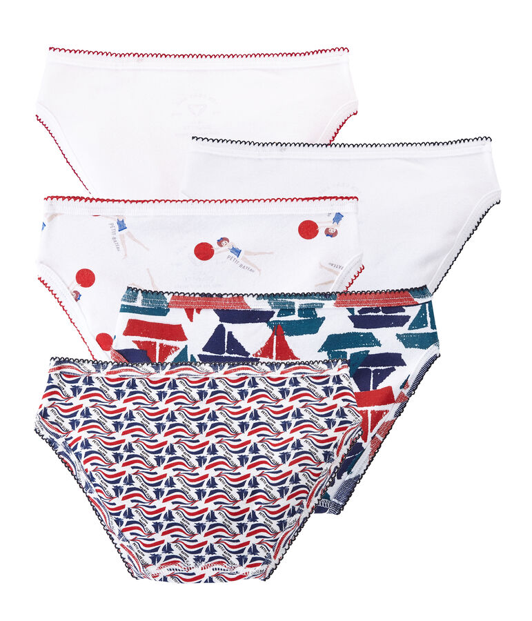 La culotte culte fille blanc