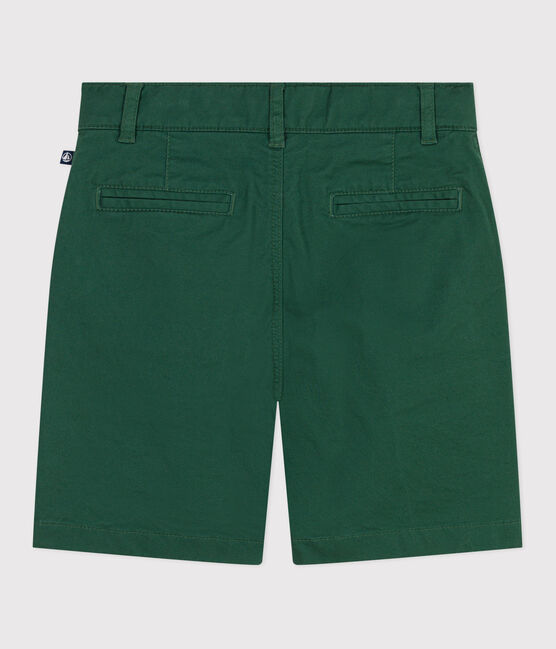 Bermuda short enfant en serge de coton uni WILLOW