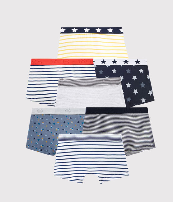 Lot surprise de 7 boxers petit garçon variante 1