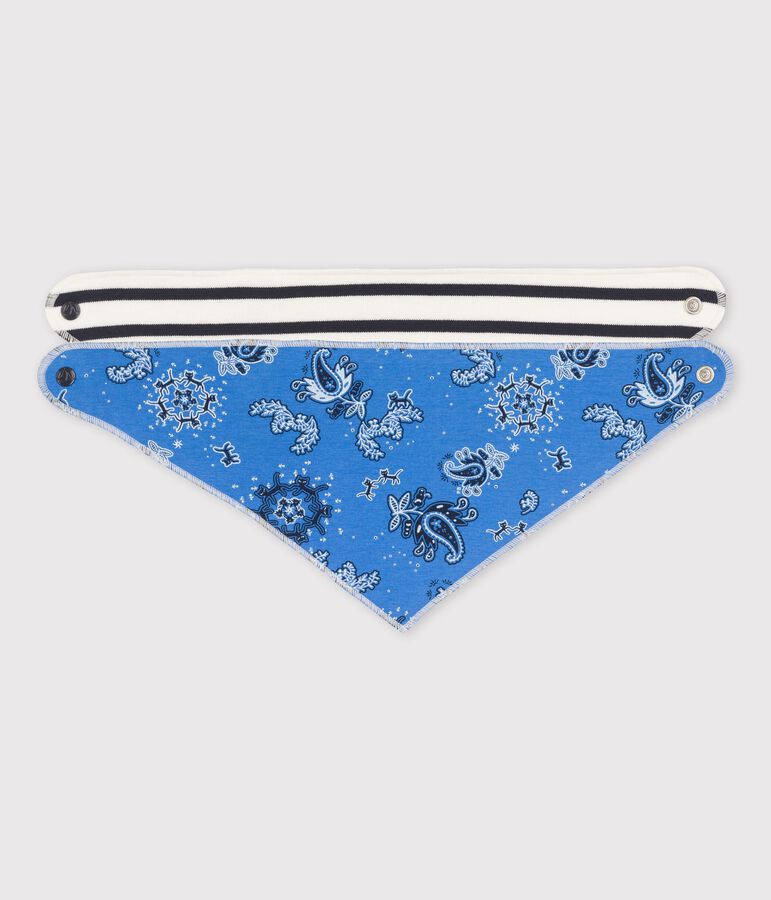 Lot de 2 bandanas b&eacute;b&eacute; multicouleur