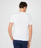 Tee-shirt manches courtes col rond homme blanc ECUME