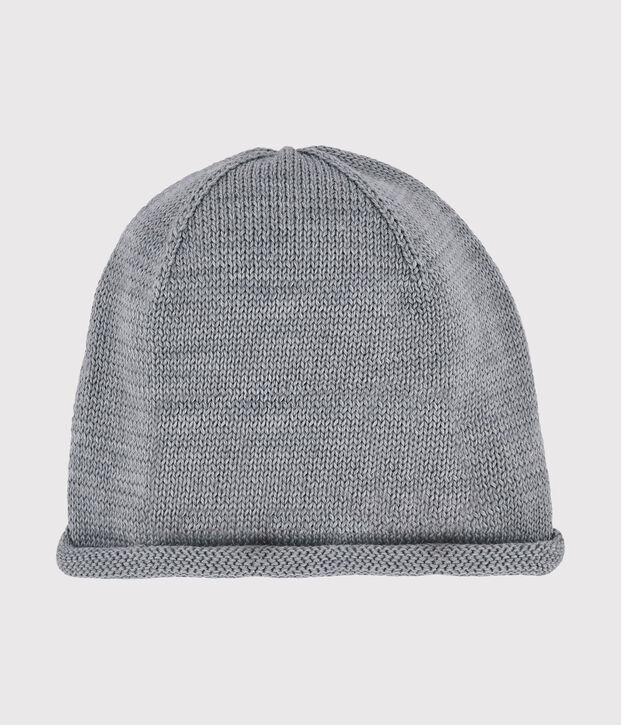 Bonnet enfant fille gris