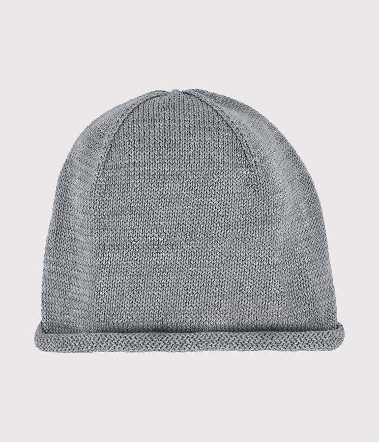 Bonnet enfant fille gris