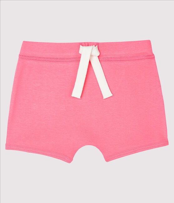 Short bébé mixte uni rose CUPCAKE