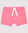 Short bébé mixte uni rose CUPCAKE