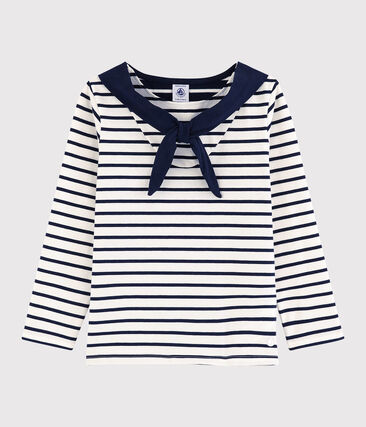 PETIT BATEAU - Tee-shirt manches longues en jersey enfant fille