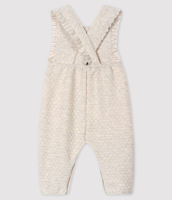 Salopette longue bébé fille beige MONTELIMAR CHINE