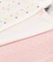 Lot de 3 bodies manches courtes en coton variante 1
