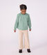Pantalon wide leg enfant en velours