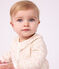 Pyjama b&eacute;b&eacute; en coton sans pieds avec col imprim&eacute; &agrave; fleurs blanc/multicouleur