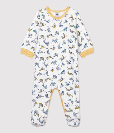 PETIT BATEAU - Dors-bien bébé imprimé panthères en coton
