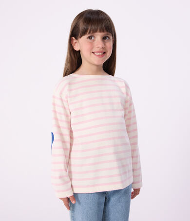 Marini&egrave;re enfant en coton &agrave; rayures