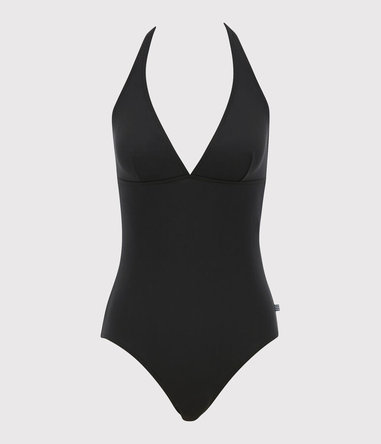 Maillot de bain une pi&egrave;ce femme noir NOIR