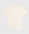 Tee-shirt femme le droit en coton manches courtes écru MILK
